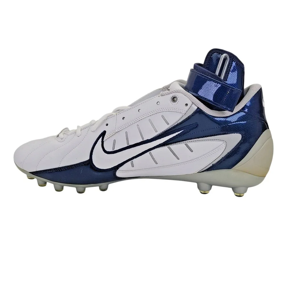 Nike Air Zoom Super Bad FT‎ Men's Blue/White Football Cleats Size 16 NOS W/Box